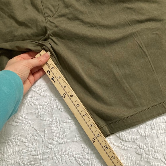 NWT Modern American Men’s lockdown short drawstring elastic waist army green - Picture 5 of 10